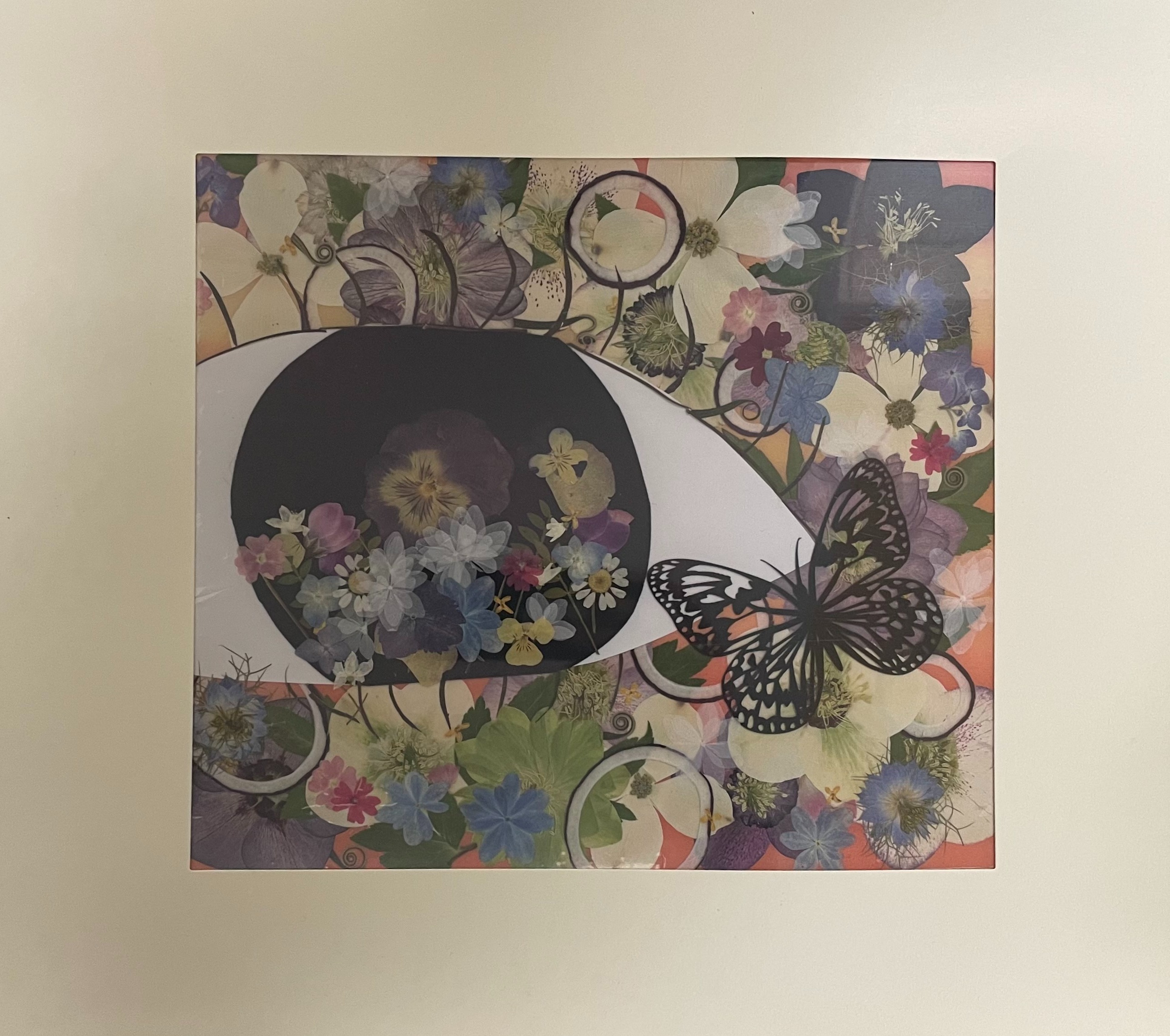 福岡県教育委員会賞 「目華」 2年 溝口 香音